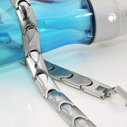 Damenarmband Edelstahl – 7,7mm Gliederarmband, 20cm Länge