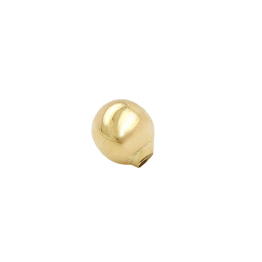 Piercing ball 5mm spare part shiny 9K GOLD