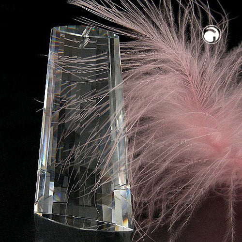 Fensterschmuck „79×38 mm Anhänger Suncatcher facettierte Schwinge“ – elegant & lichtreflektierend