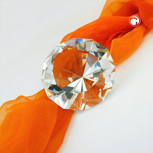 Glasdiamant „80×52 mm mit Diamantschliff klar“ – edel & funkelnd