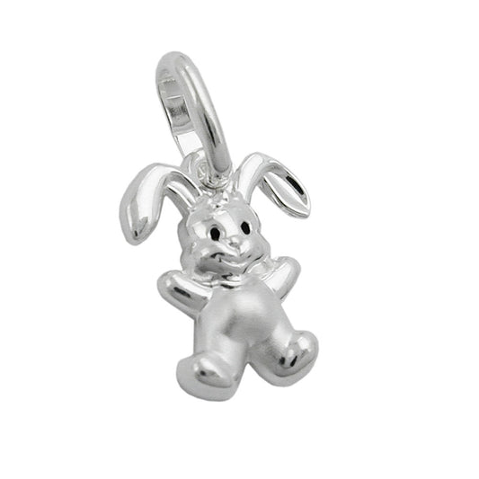 Pendant small rabbit 11x9mm silver 925