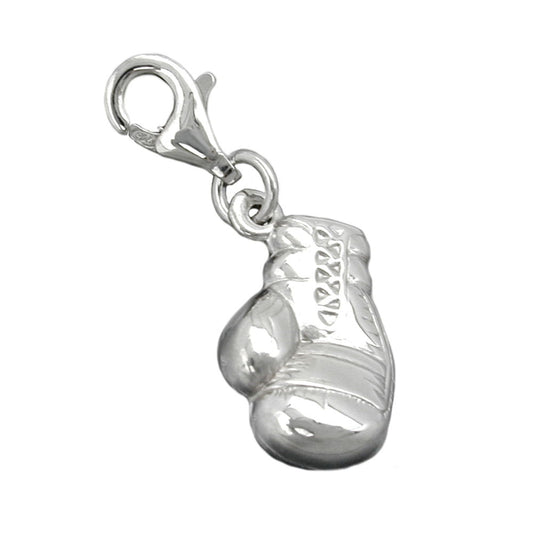 Pendant 15x10mm Charm Boxing Glove Silver 925