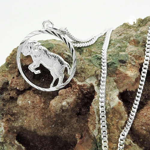 Sternzeichen-Anhänger „Widder“ aus 925 Silber – mutig, dynamisch & charakterstark