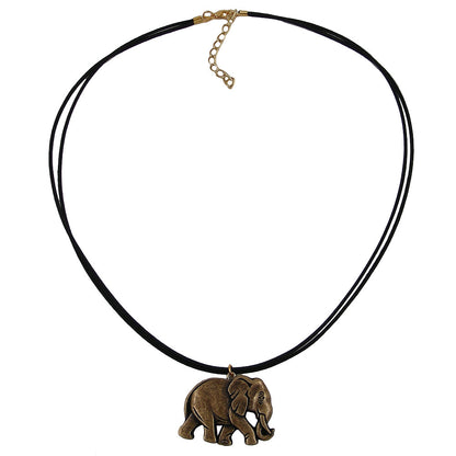 Kette „Elefant altmessingfarben“ – elegant, symbolisch & zeitlos
