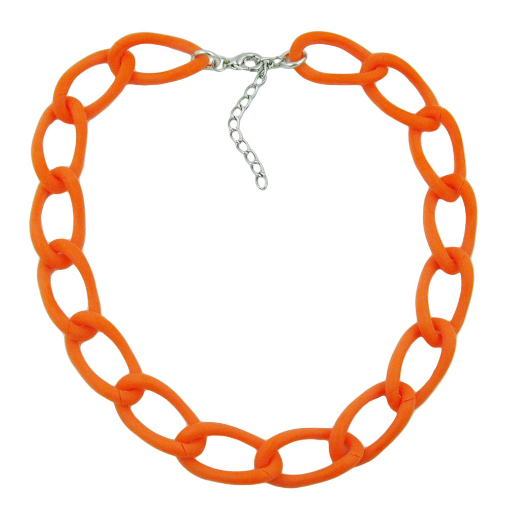 Chain wide armor chain links plastic apricot-matt 45cm