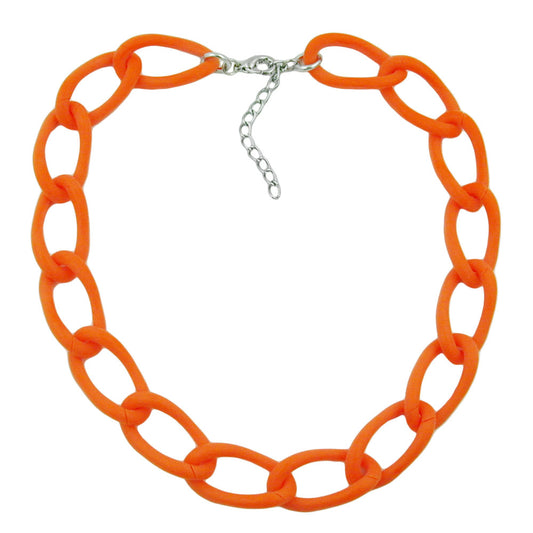 Chain wide armor chain links plastic apricot-matt 45cm