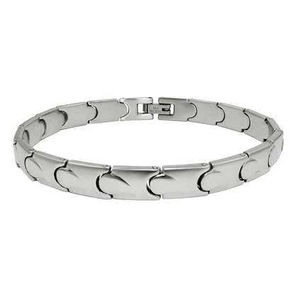 Bracelet 7.7mm links ladies bracelet stainless steel 20cm