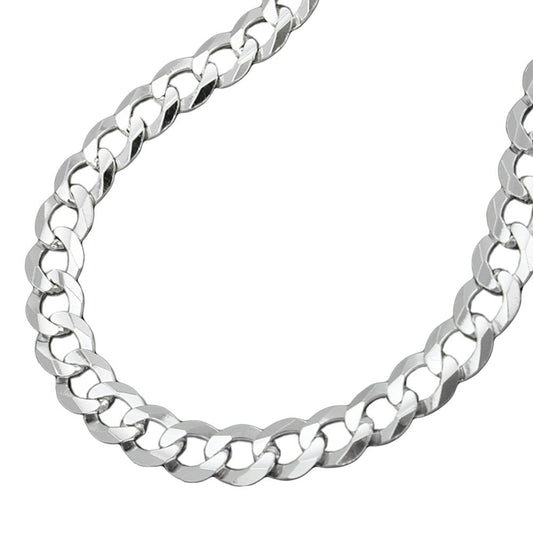 Kette 4,5mm flache Panzerkette Silber 925