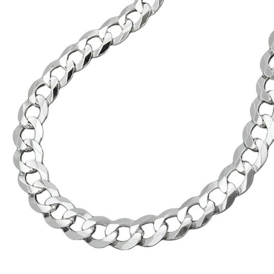 Kette 4,5mm flache Panzerkette Silber 925