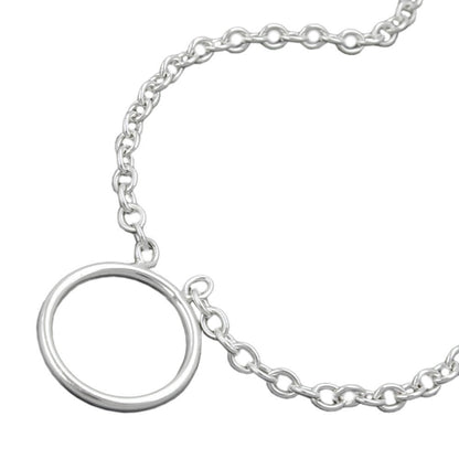 Chain 2.2mm anchor chain for charm pendant silver 925 38cm