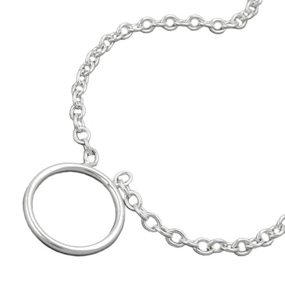Chain 2.2mm anchor chain for charm pendant silver 925 38cm
