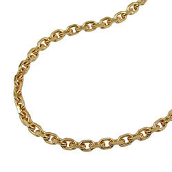 Chain anchor chain 2.6mm 8-fold diamond-plated gold AMD