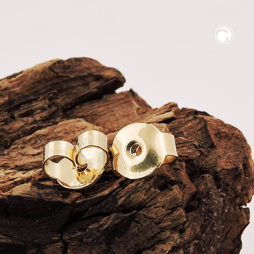 Ohrstecker-Verschlüsse aus 9 Karat Gold – sicher, elegant & hochwertig