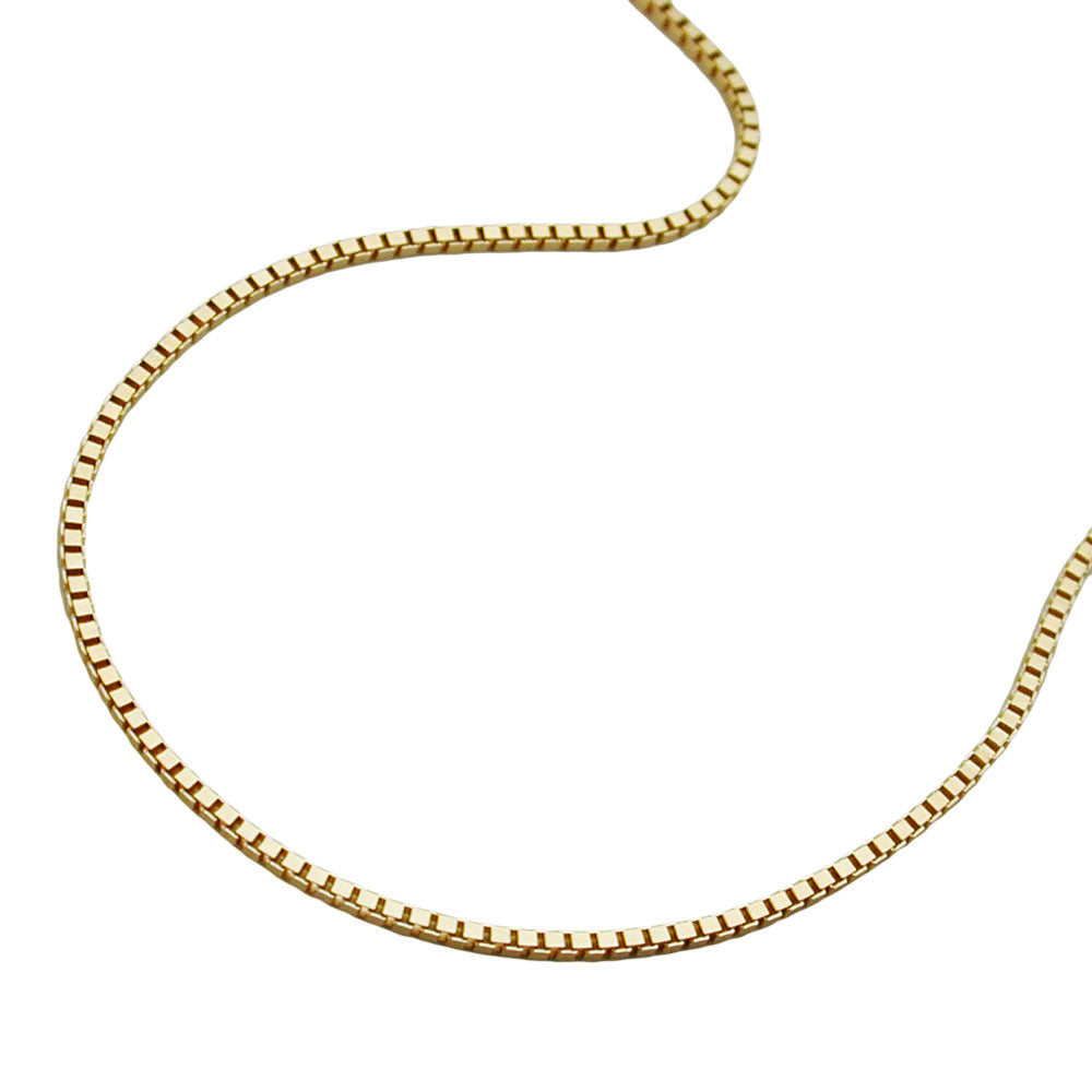 Kette „0,7 mm Venezianer-Kette“ 9 K Gold – filigran & glänzend