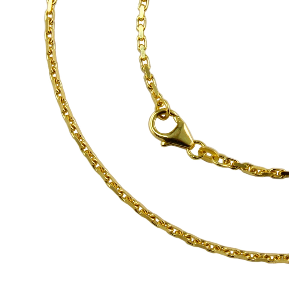 Bracelet 1.8mm anchor 14K GOLD 18.5cm